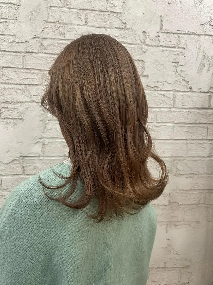 カラー カット ヘアカラー トリートメント 🍒Nagisa 🍒のヘアスタイル