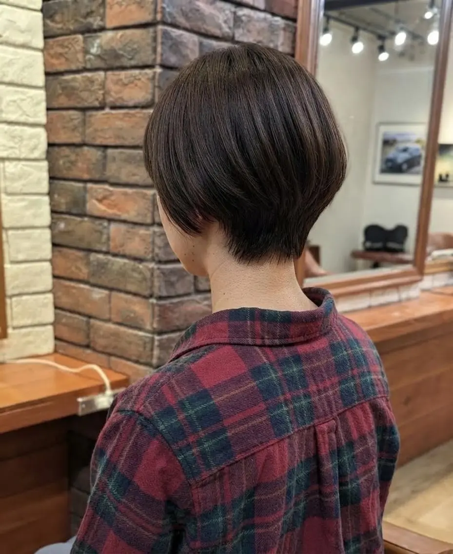ショート ショートヘア カット トリートメント ヘッドスパ flencia 丸 和博｜カットのヘアスタイル