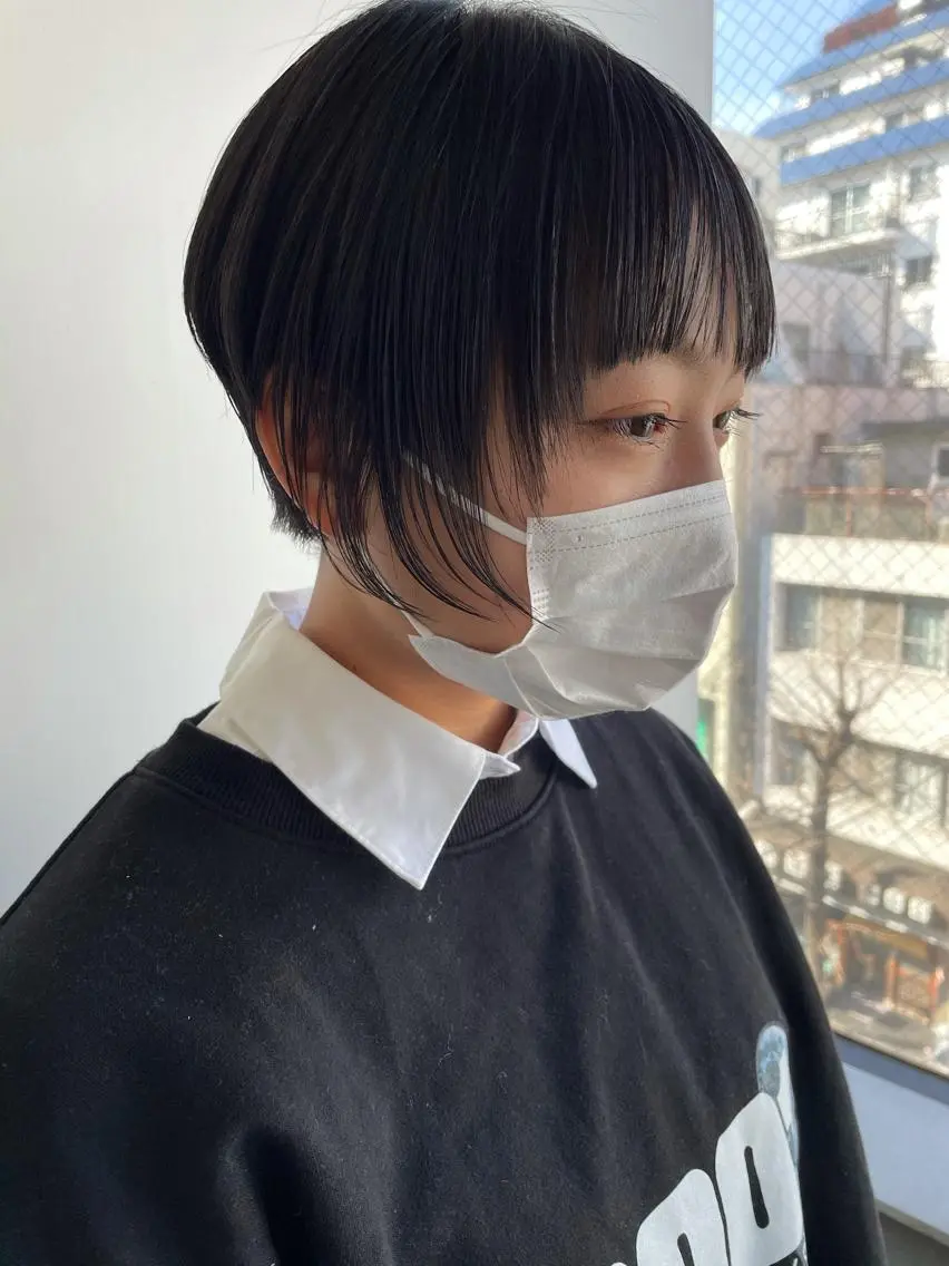 ショート 💜ショート💜 ウルフ、ボブ二色亜美のヘアスタイル
