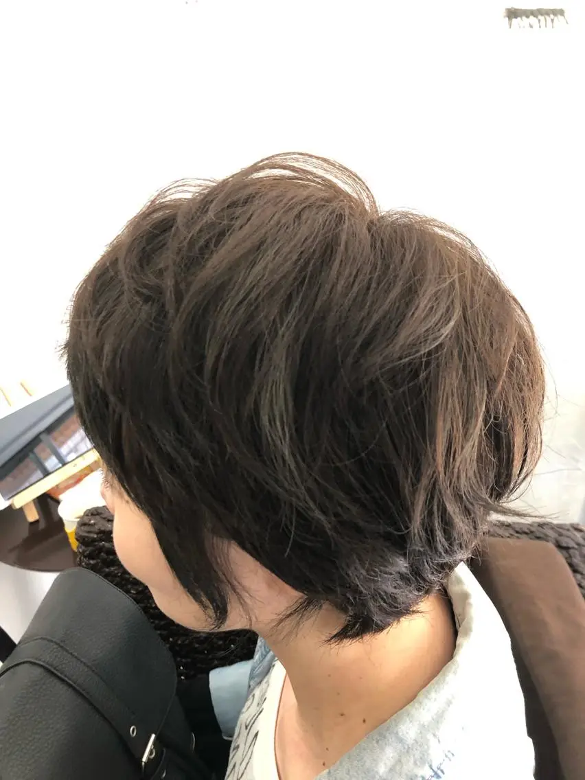 ショート カラー HempBeauty 浅野アサミのヘアスタイル
