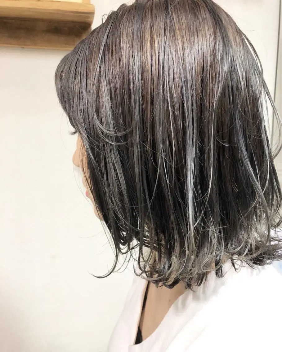 ミディアム カラー ハイライトカラー ハイライト ✨森下 直弥✨ 店長🤩のヘアスタイル