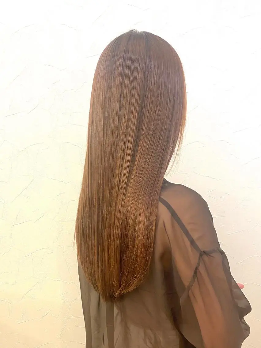 ロング 髪質改善 トリートメント 名古屋栄の髪質改善 トリートメント/清田のヘアスタイル