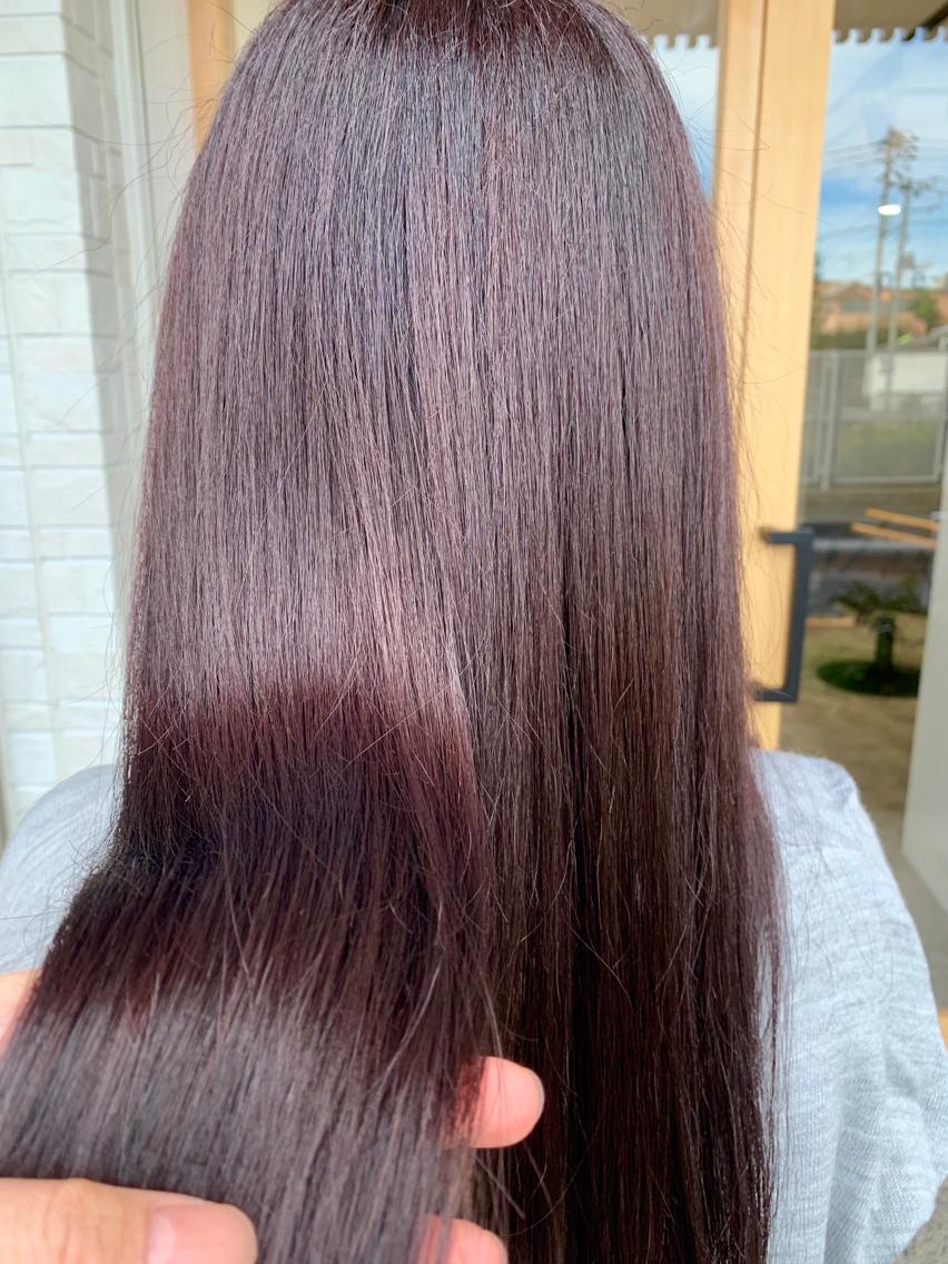ロング カラー ヘアカラー 神頭 彩のヘアスタイル