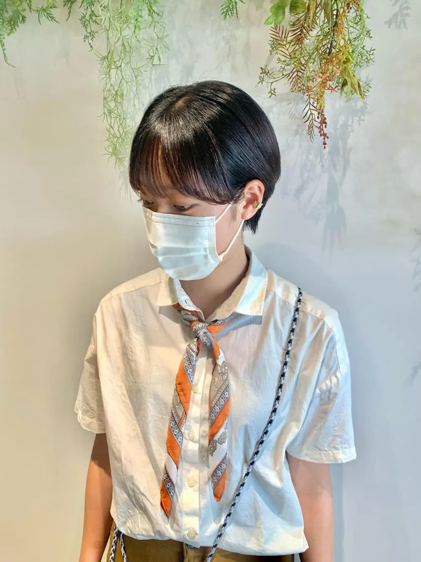 ショート ヘアアレンジ 七原 海夕のヘアスタイル