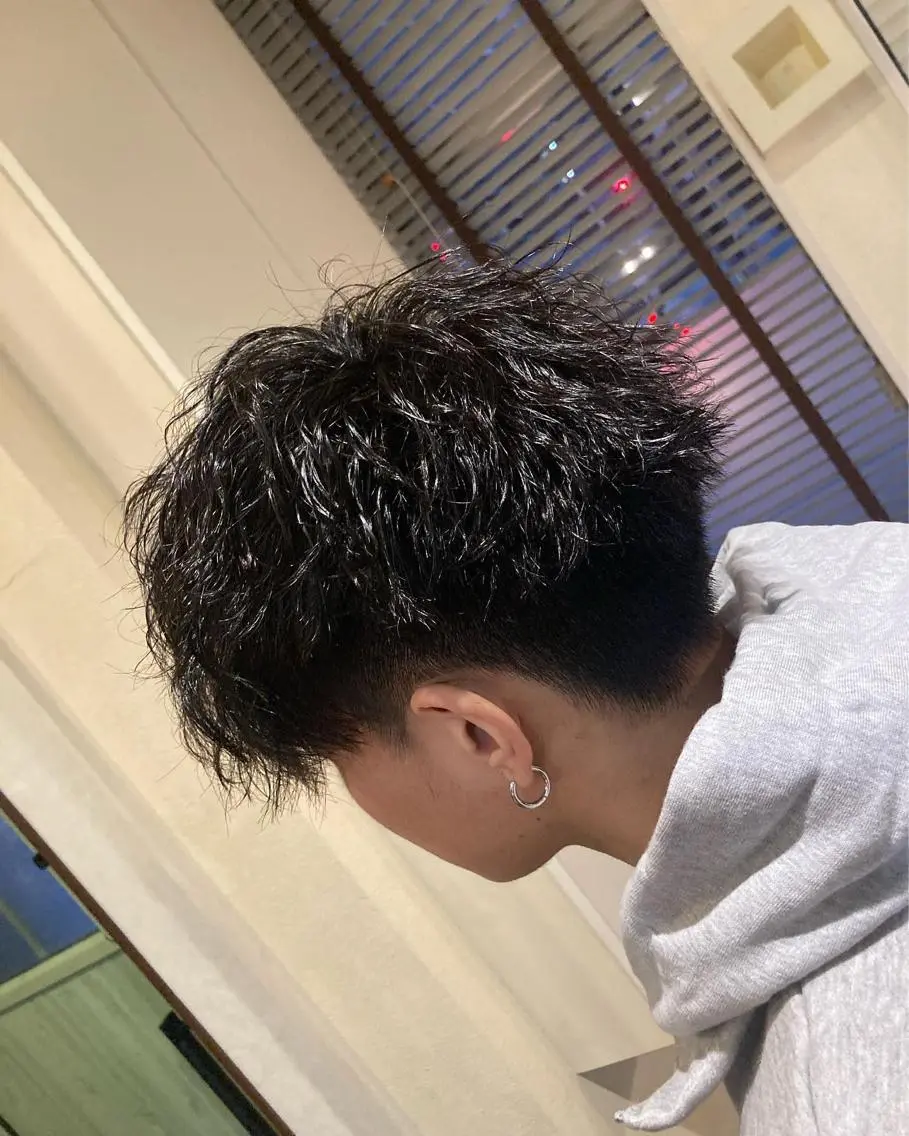 ショート パーマ メンズ パーマが得意な【最高 悠斗】のヘアスタイル