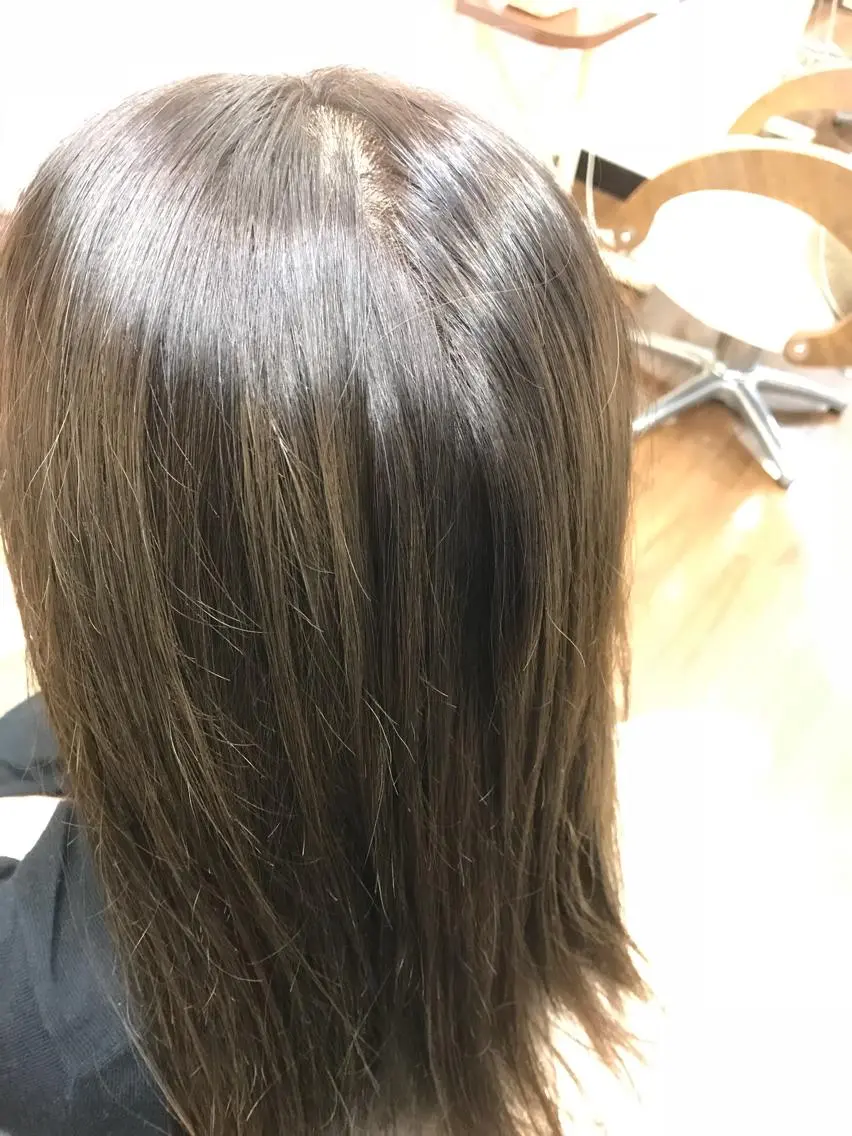 ロング カラー トリートメント ヘアカラー 川久保 貴章のヘアスタイル