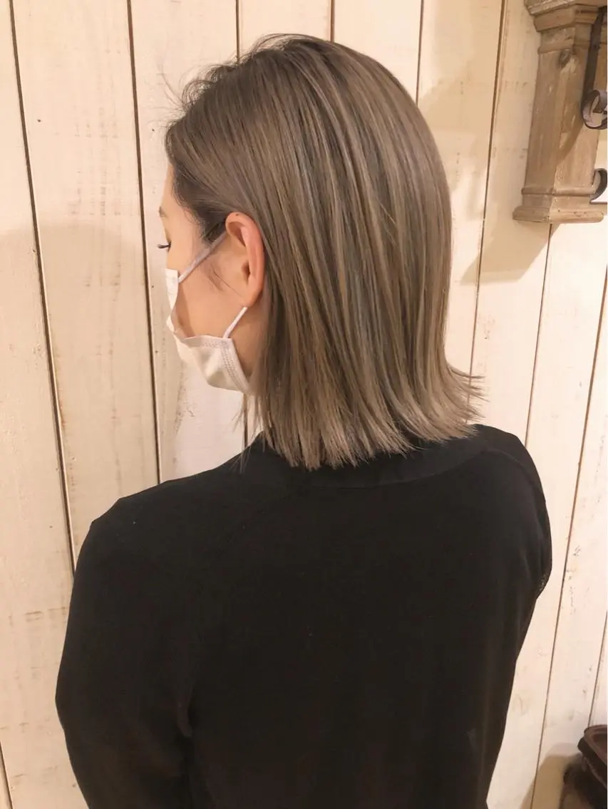 ミディアム Noe心斎橋 堀田 朋宏のヘアスタイル