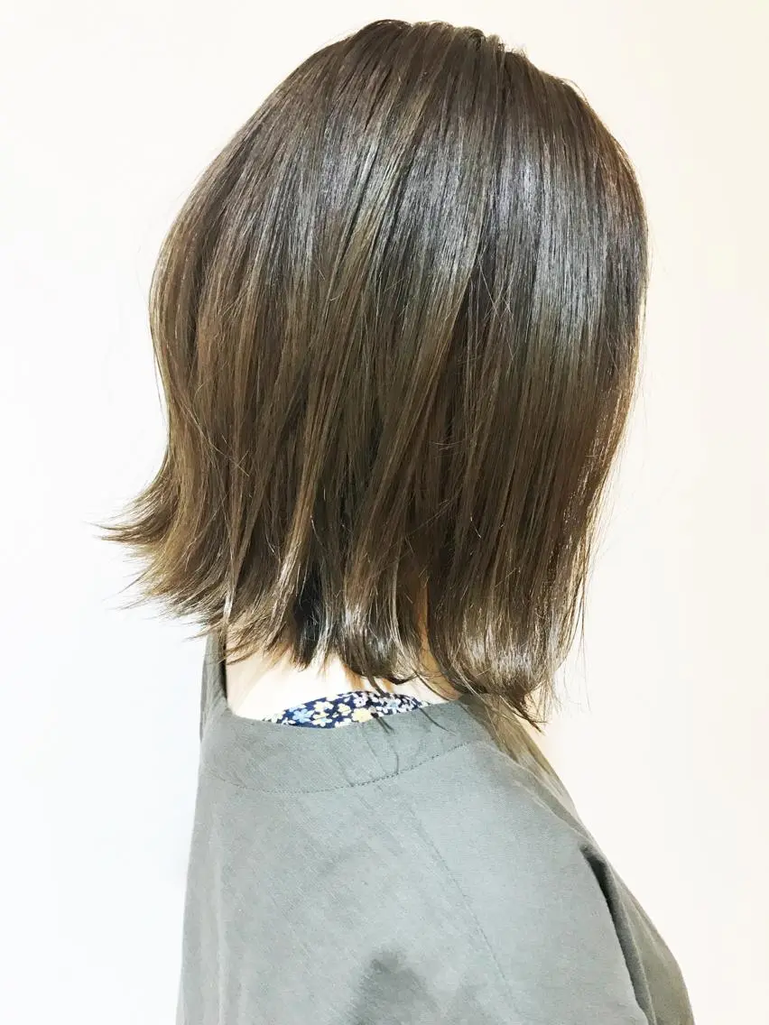 ショート カラー カット ヘアカラー 湯浅 了一のヘアスタイル