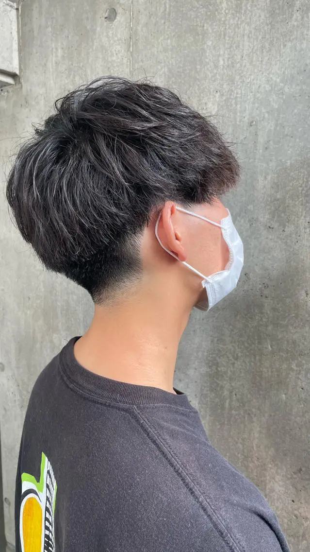 メンズ もりたみかこ 美容師お休み中のヘアスタイル