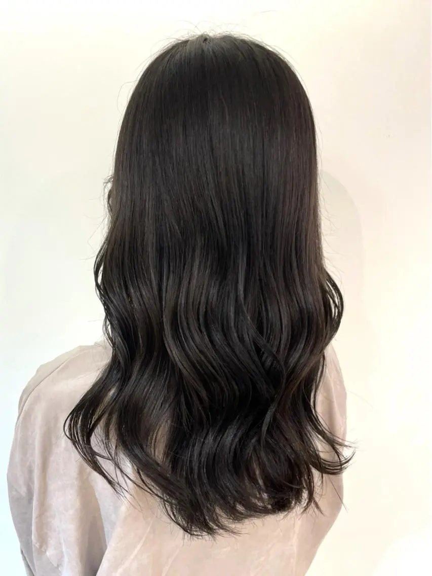 ロング カラー ヘアカラー 佐藤 梨里花 ❤︎のヘアスタイル