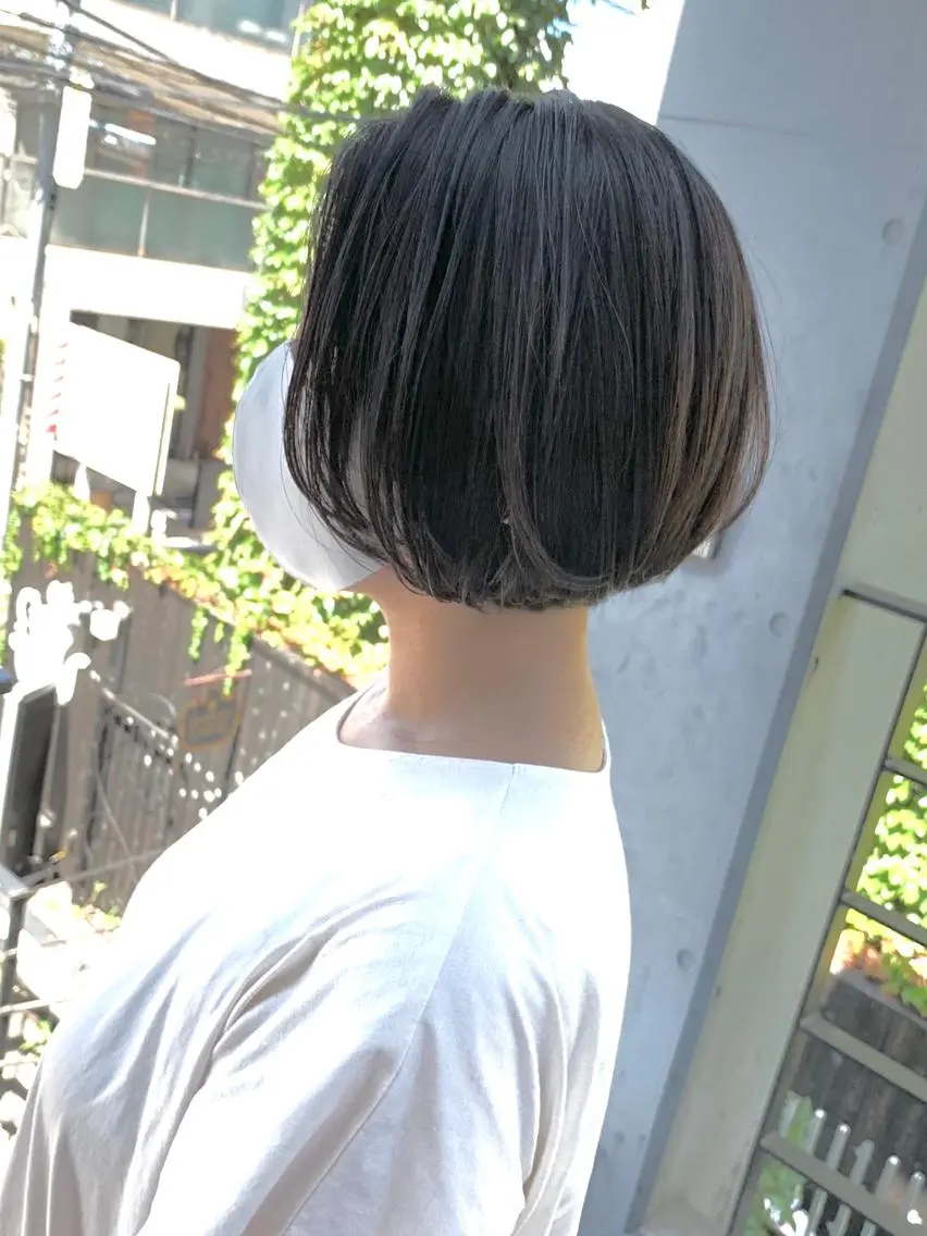 ショート カラー 大人女性ショート専門 tomodaのヘアスタイル