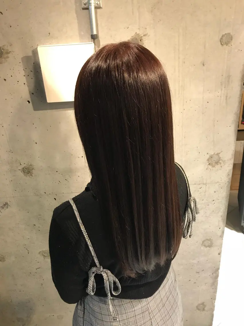 ロング カラー カット ヘアカラー トリートメント 仁木 謙太のヘアスタイル