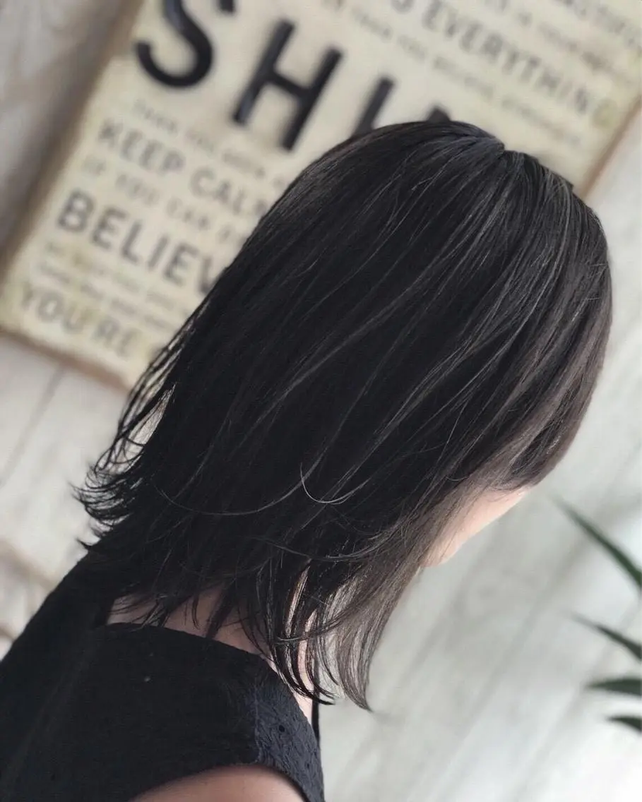 カラー 韓国風特化 池田一之のヘアスタイル