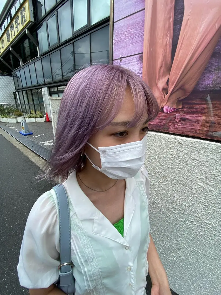 ミディアム カラー niconail 🧣ayu 📍烏山のネイルデザイン