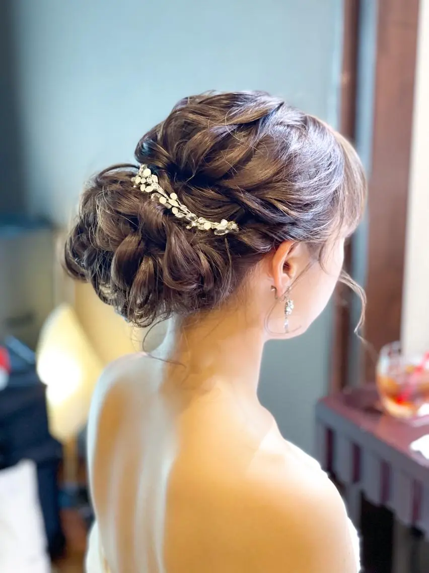 ロング ヘアアレンジ YAP！HAIR トコツメアヤノのヘアスタイル