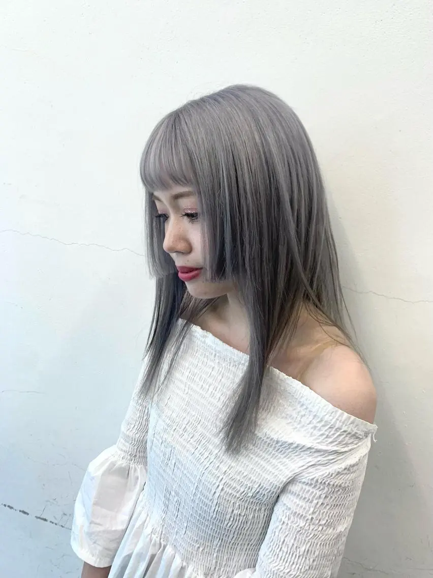 セミロング HARU//原宿🤍 リピート率NO.1のヘアスタイル
