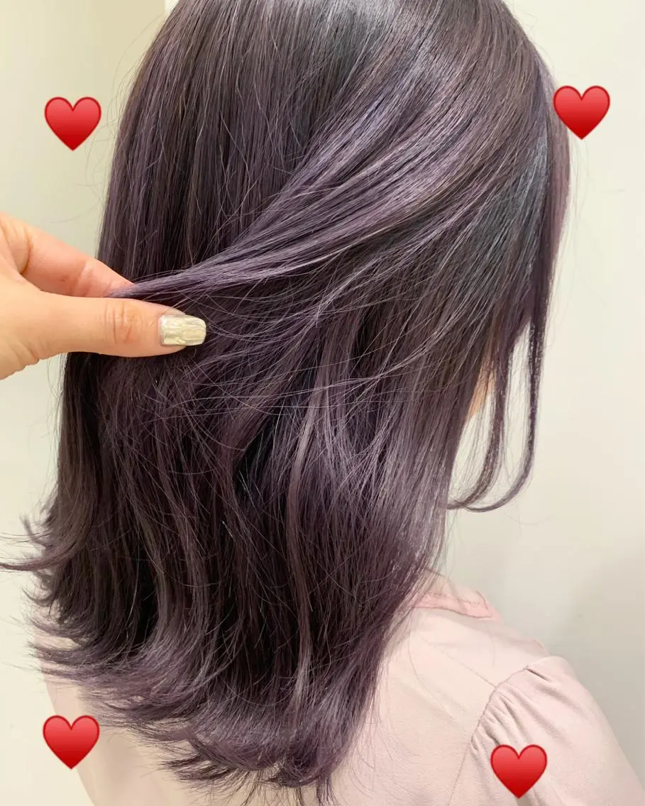 ミディアム カラー 新宿駅近♡個室 ♡関口三都季🌜のヘアスタイル