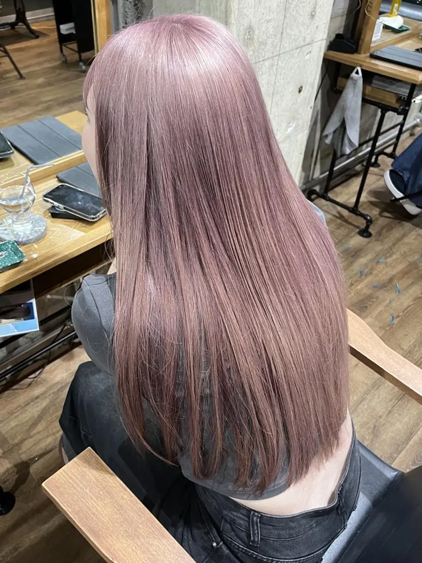 ロング カラー カット ヘアカラー ﾊｲﾄｰﾝ/ｼｮｰﾄ 村上淳乃🐥のヘアスタイル