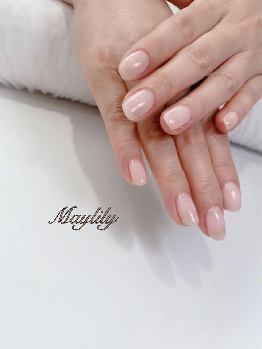 ネイル ワンカラーネイル Nail salon Maylilyのネイルデザイン
