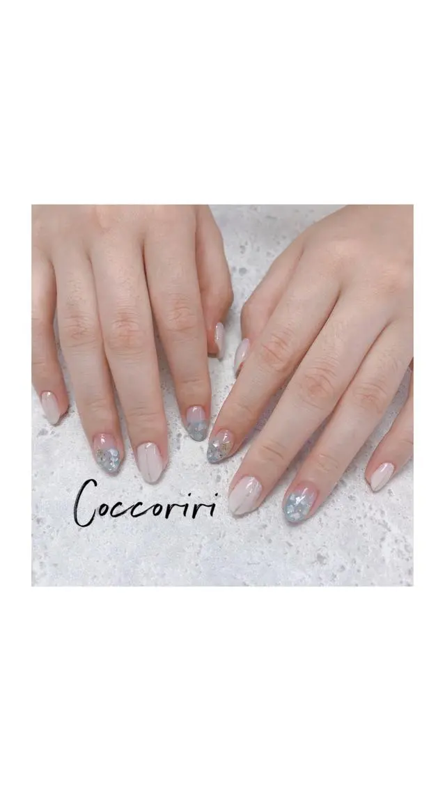 ネイル アートネイル ミラーネイル ニュアンスネイル ensowa✱laf NAILのネイルデザイン