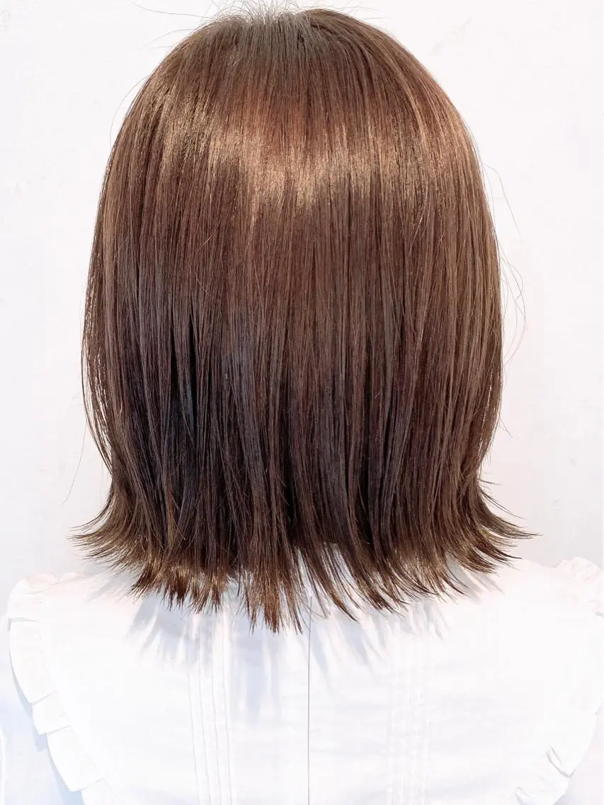 ミディアム カラー 伊藤 さやかのヘアスタイル