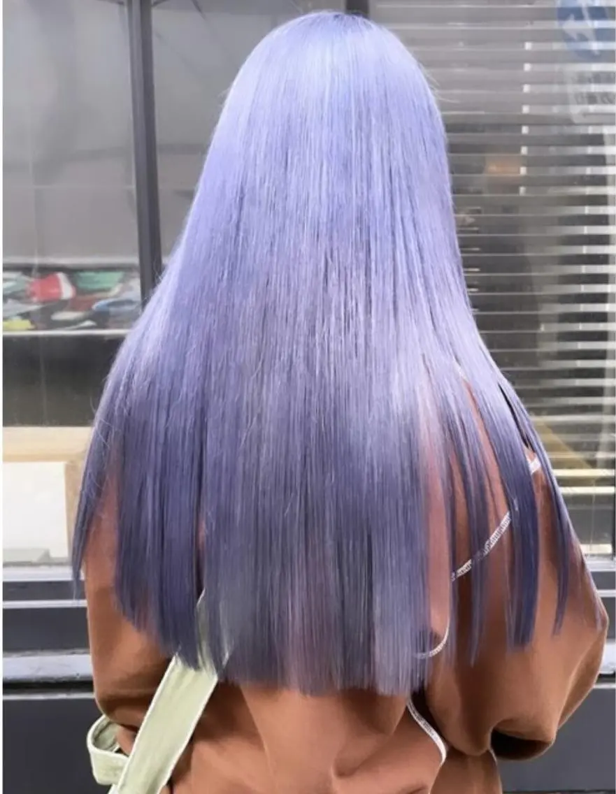 カラー ロング ブリーチ ケアブリーチ ハイトーンカラー 髪質改善 トリートメント 🌈カラーとエクステ 専門店🌈のヘアスタイル