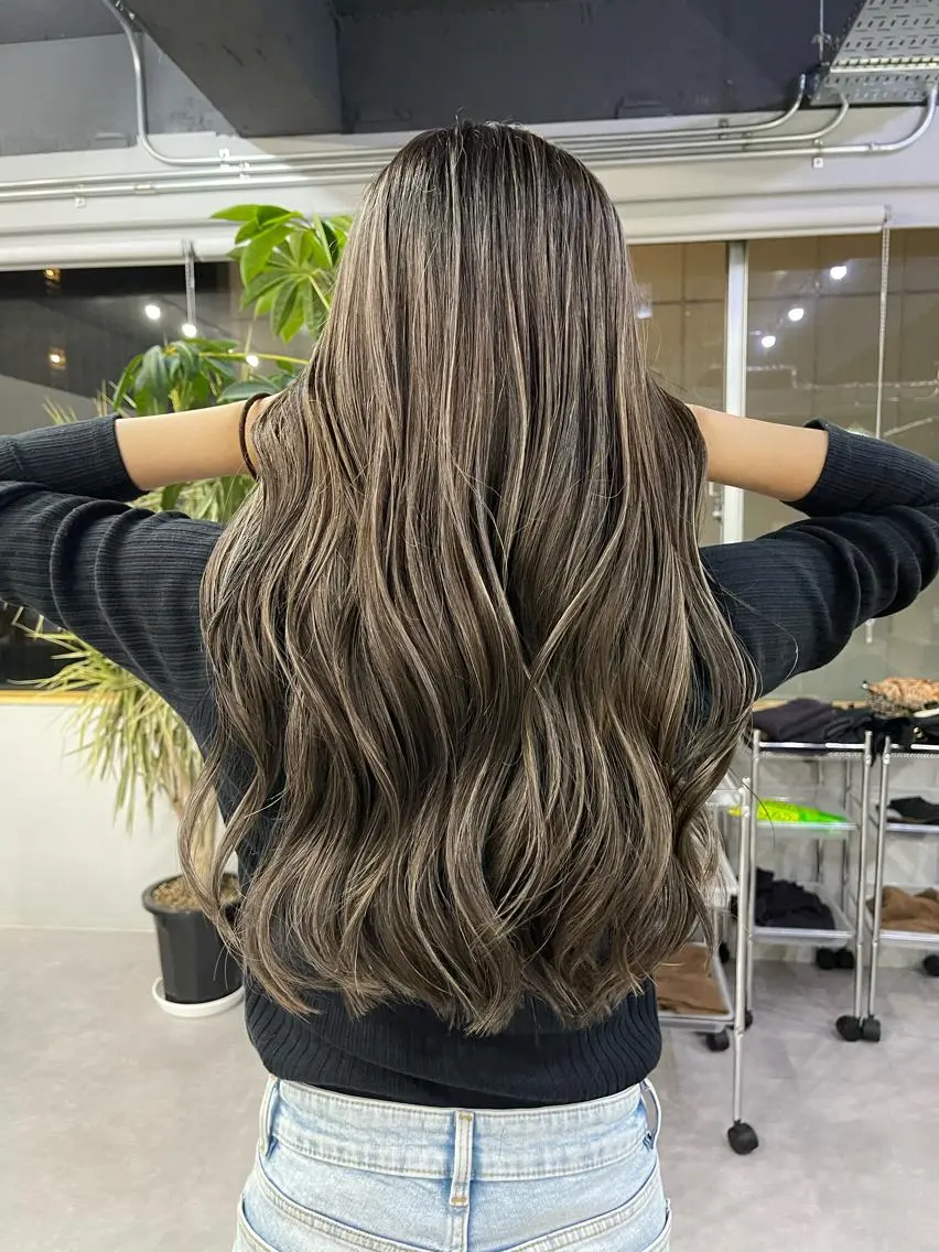 ロング カラー カット ヘアカラー トリートメント Reb_keiji 👑小倉圭司のヘアスタイル