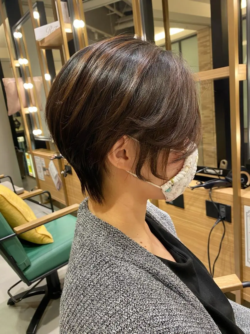 ショート unopulir 景山 凌のヘアスタイル