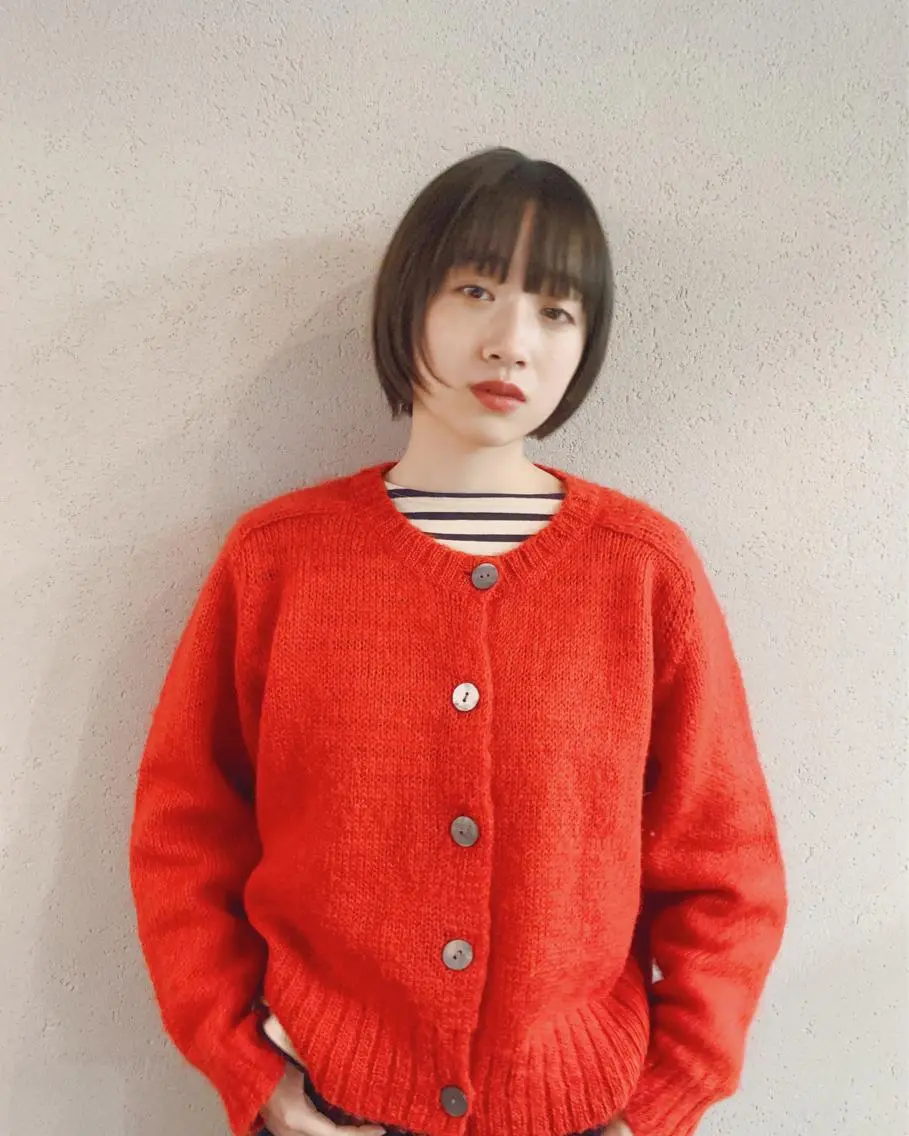 ショート カラー ボブパーマコテ巻き風 パーマNo1深江秀平のヘアスタイル