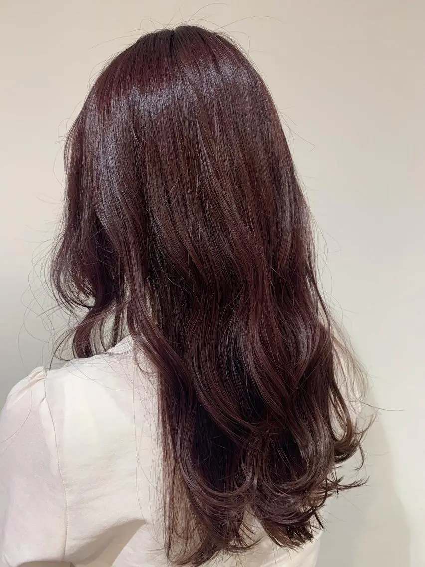 ロング カラー ブリーチ ブラウンカラー ブリーチなしカラー パープルカラー 限定クーポン 💕大量更新ブリーチのヘアスタイル
