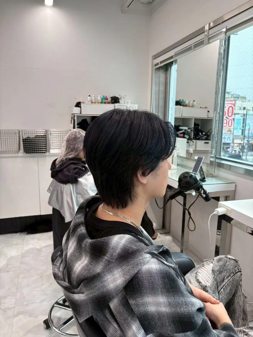 メンズ 韓国風メンズ特化 ⛓️BLUCK札幌のヘアスタイル