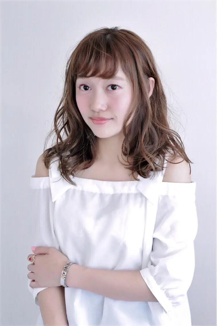 ミディアム カラー 松田 光雄のヘアスタイル