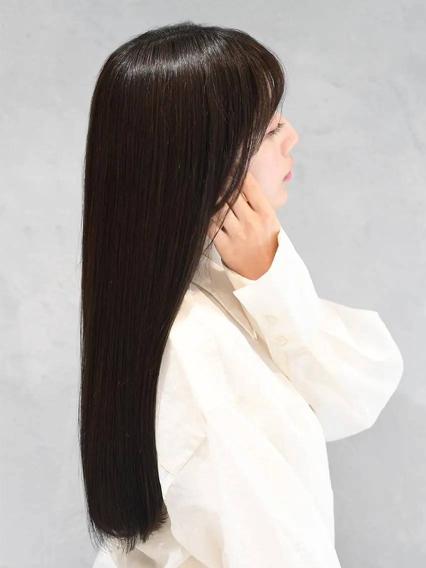 セミロング カット トリートメント 山本みづき 髪質改善のヘアスタイル