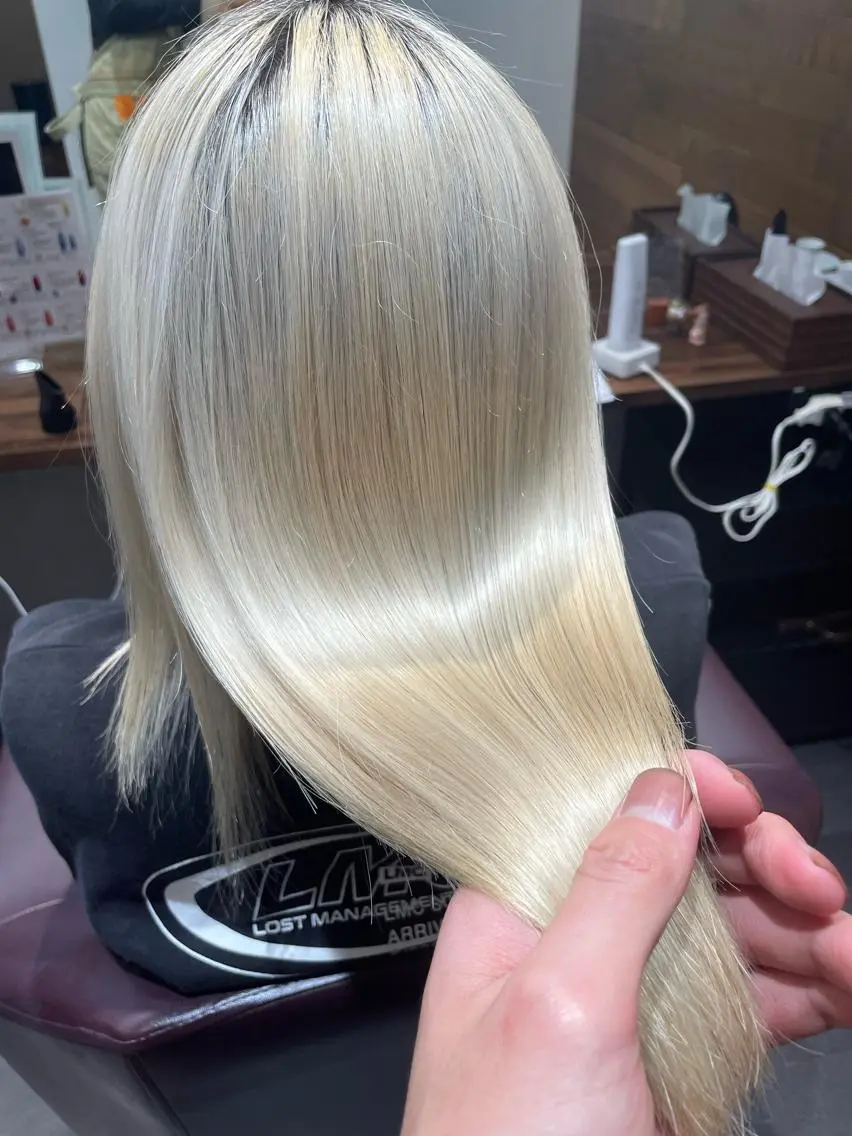 ミディアム カラー ヘアアレンジ layer cut 店長/MIKUのその他イメージ