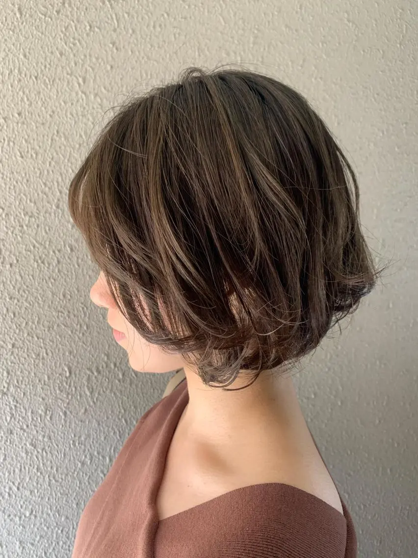 ショート アッシュ ボブ サダハルカ |chouetteのヘアスタイル
