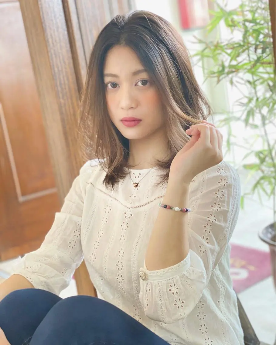 ミディアム パーマ grand juteのヘアスタイル