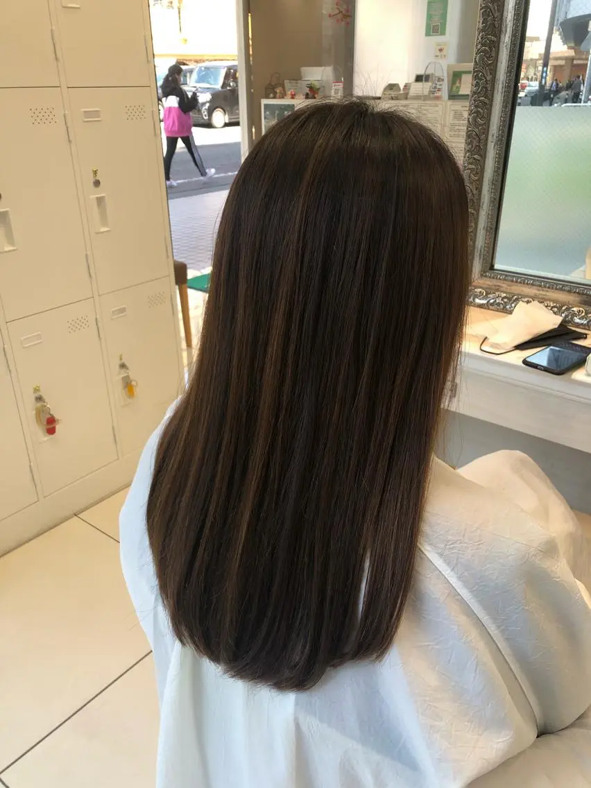 ロング カット トリートメント 炭木 一也のヘアスタイル