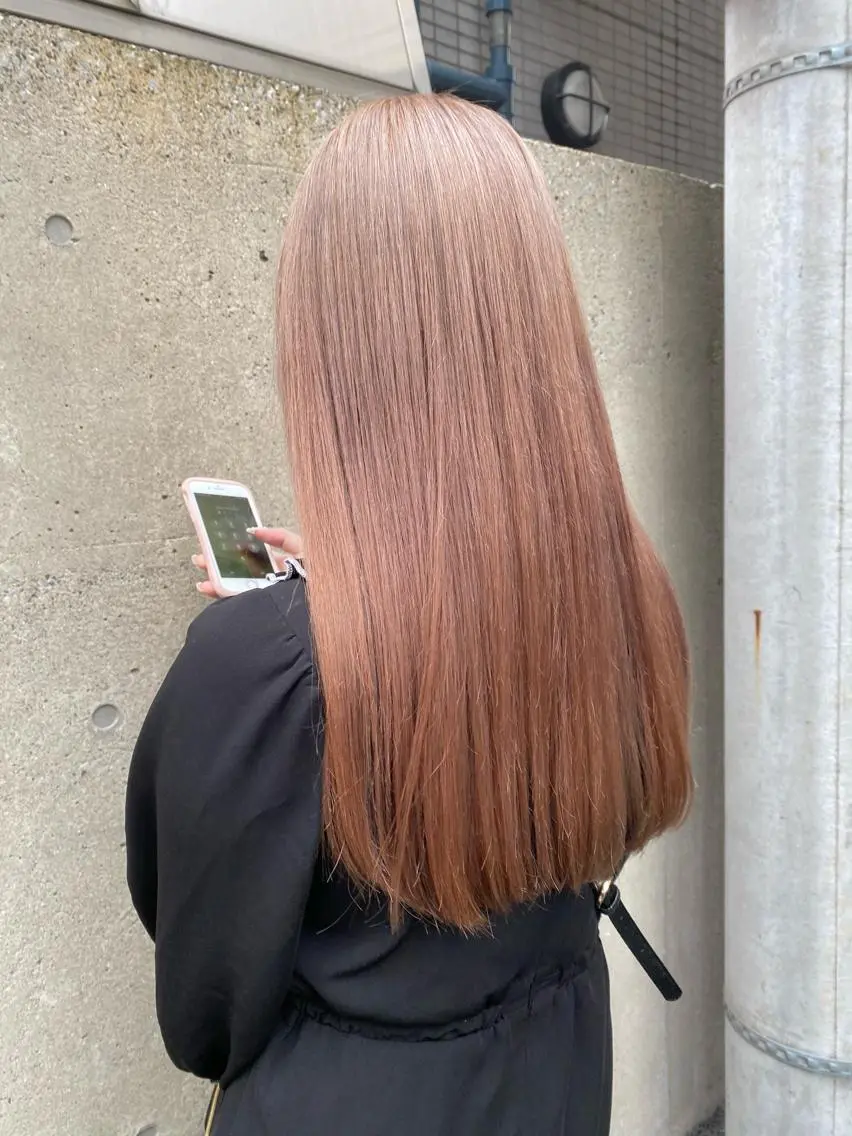 ロング カラー ハイトーンカラー ラベンダーカラー ヘアカラー トリートメント ブリーチ指名 NO1🌈SAKIのヘアスタイル