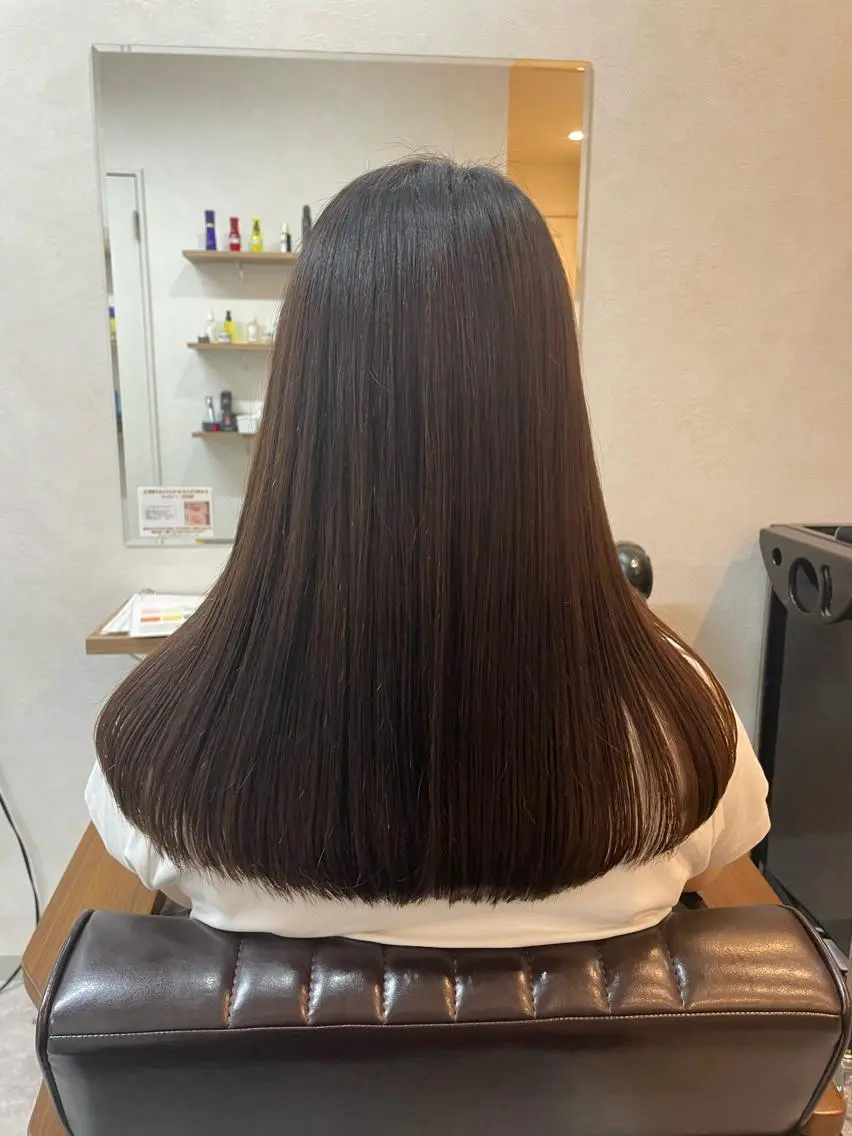ロング 骨格、カラー診断士 ✂️淡中円花のヘアスタイル