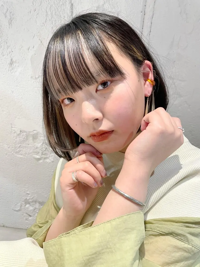 ショート カラー ミストバング フェイスフレーミング インナーカラー 🐶伊藤 弘夢🐶のその他イメージ