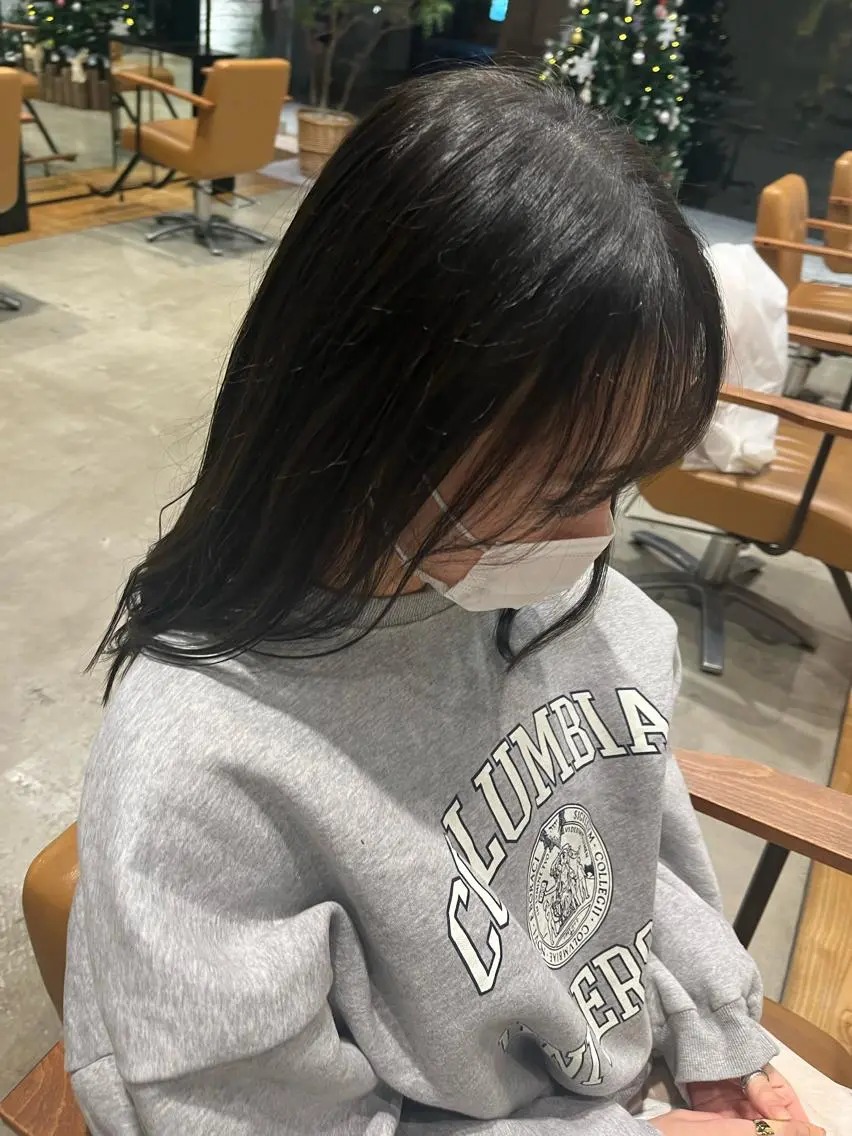 ミディアム カラー 夏海 大宮美容室のヘアスタイル