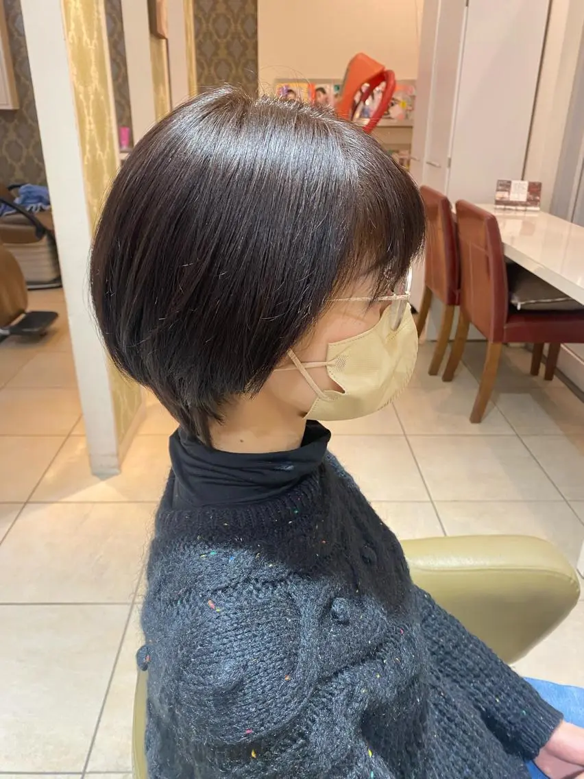ショート ショートヘア ウルフカット 🦋 さとりなのヘアスタイル