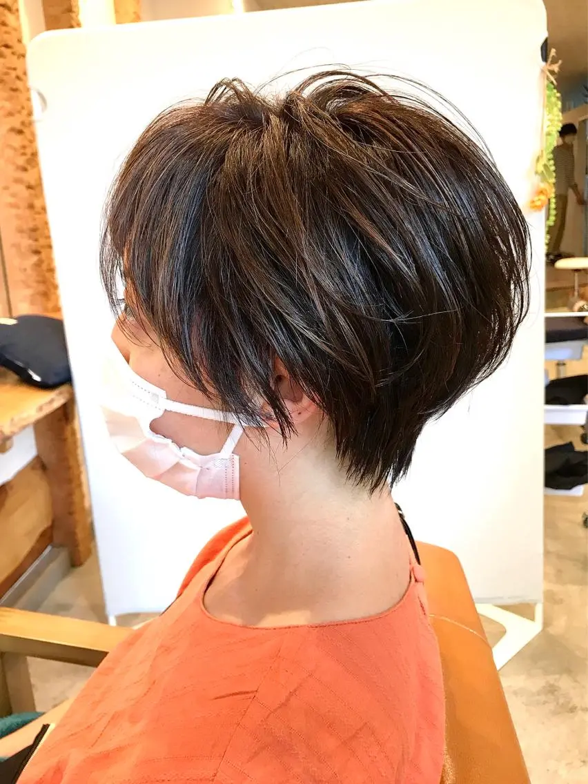 ショート 中村 瑛秀のヘアスタイル