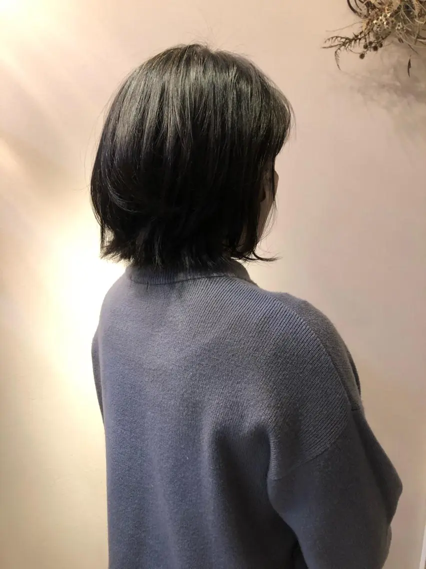 ミディアム メンズパーマ、カラー 大募集村上莉奈のヘアスタイル
