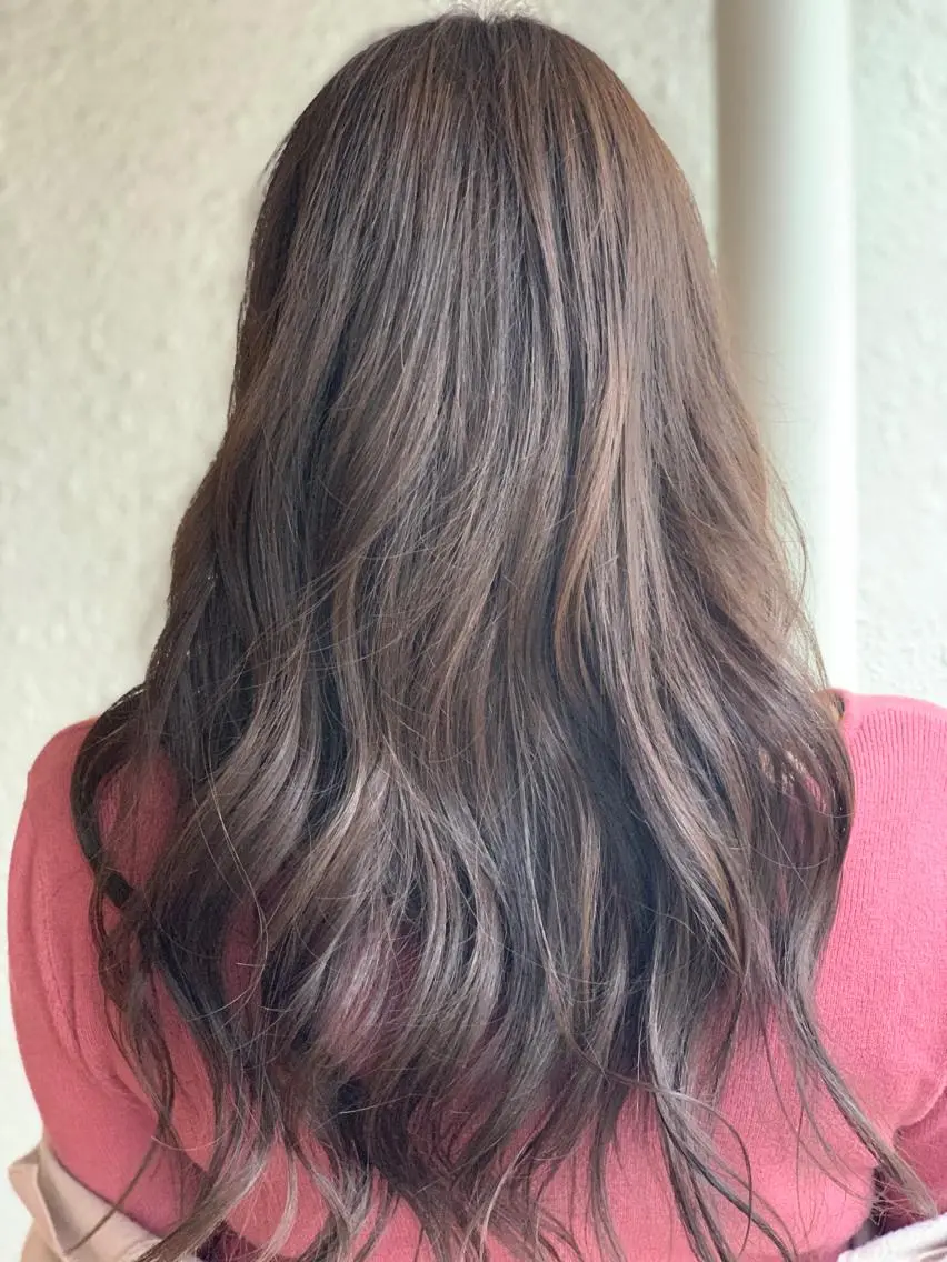 セミロング 前井 正人のヘアスタイル