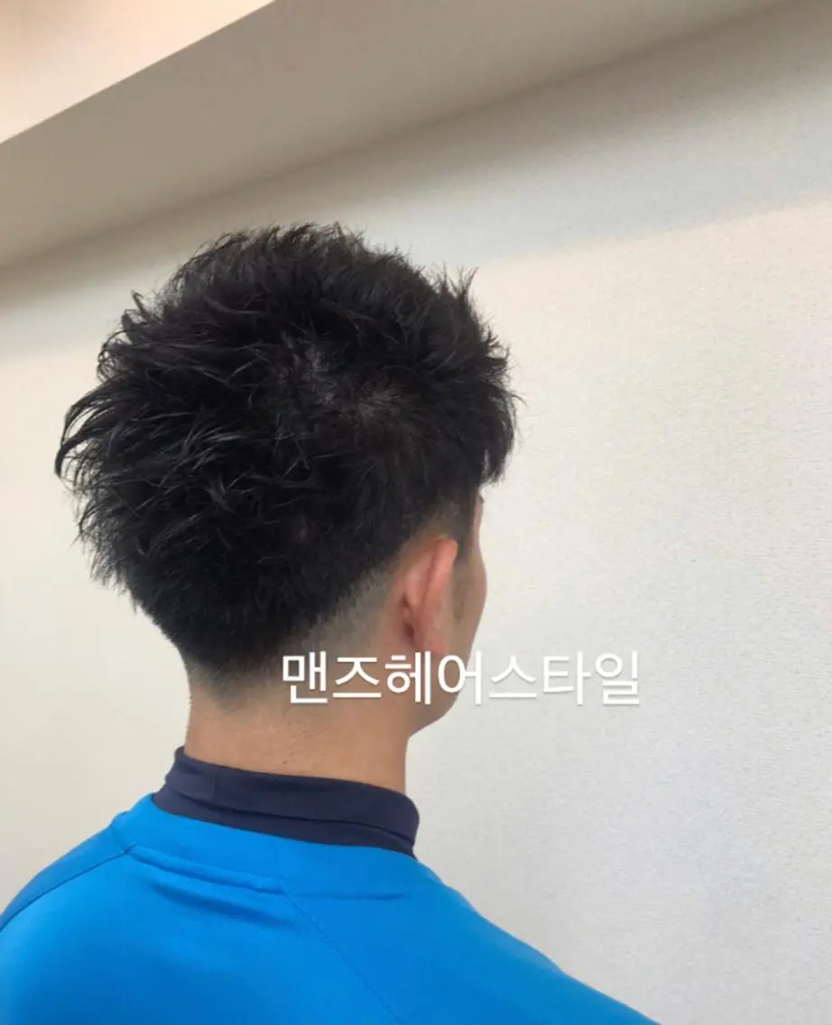 ショート メンズ もりたみかこ 美容師お休み中のヘアスタイル
