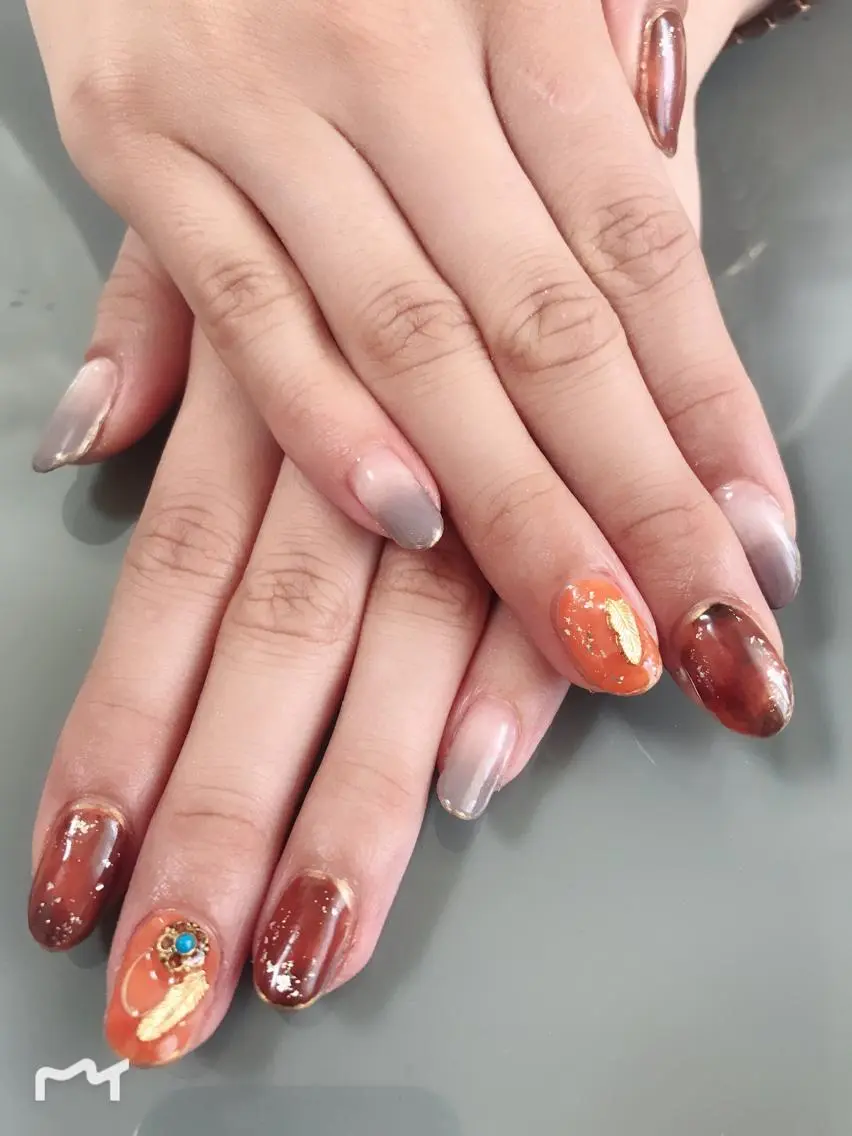 ネイル 持ち込み ハンドネイル Masuko Yasukaのネイルデザイン