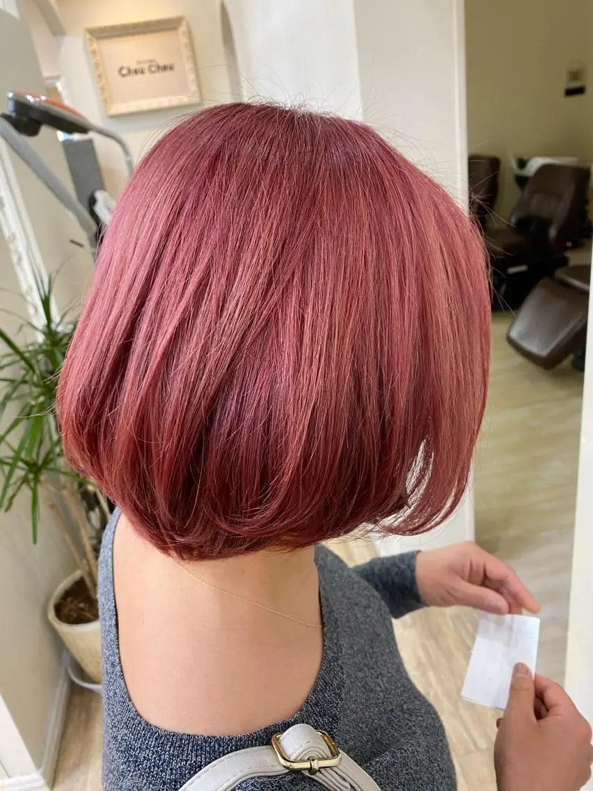 カラー SALOWIN栄 高須大貴のヘアスタイル