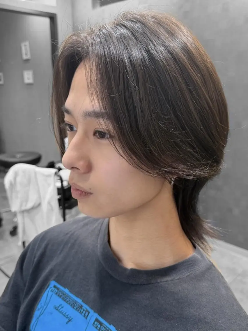 メンズ ANNAメンズカット パーマ縮毛矯正🧡のヘアスタイル