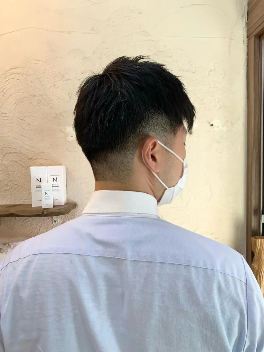 ショート メンズ 七原 海夕のヘアスタイル